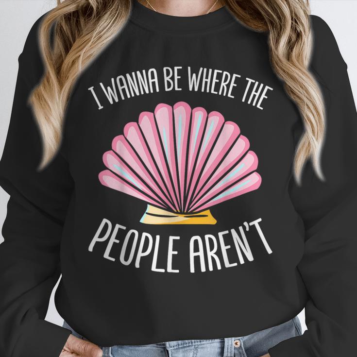 I Wanna Be Where The People Aren't Introverted Introvert Unisex Sweatshirt