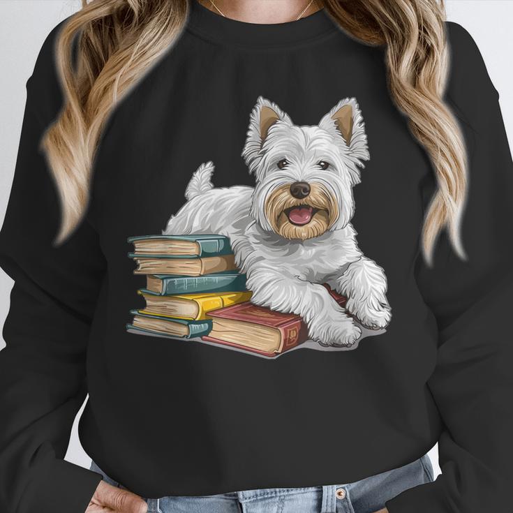 West Highland Terrier Books Dog Breed Westie For Men Women Kids Unisex Sweatshirt