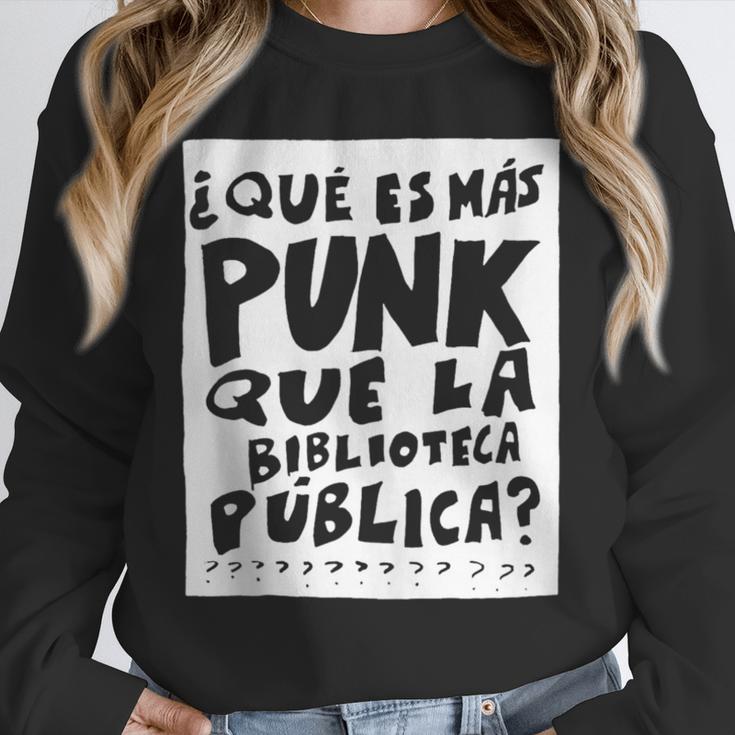 What's More Punk Than The Public Library Book Lover Unisex Sweatshirt