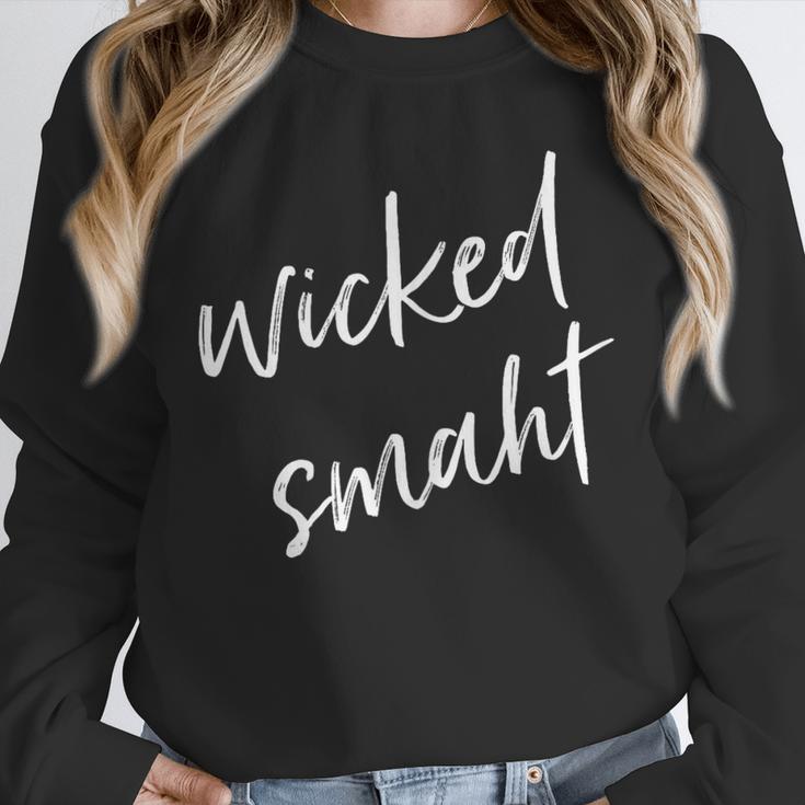Wicked Smaht Boston Accent Graduation Unisex Sweatshirt