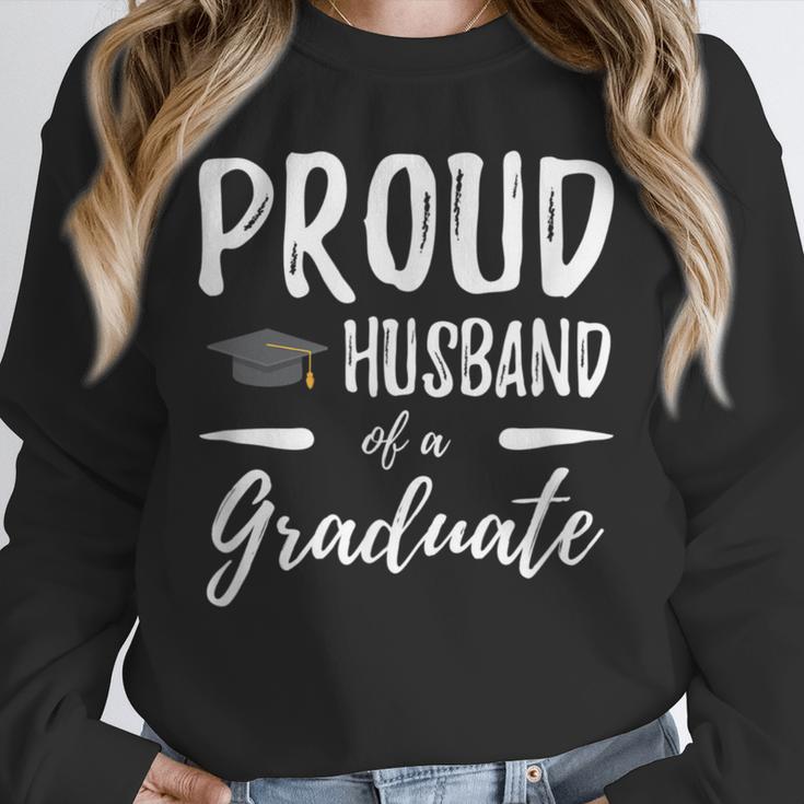 Wife's Graduation Shirt 2018 Proud Husband Of a Graduate Unisex Sweatshirt