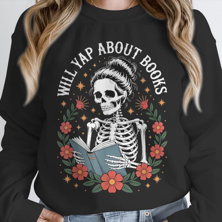 Will Yap About Books Unisex Sweatshirt