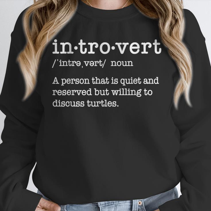 Willing To Discuss Turtles Introvert Definition Unisex Sweatshirt Willing To Discuss Turtles Introvert Definition Unisex Sweatshirt