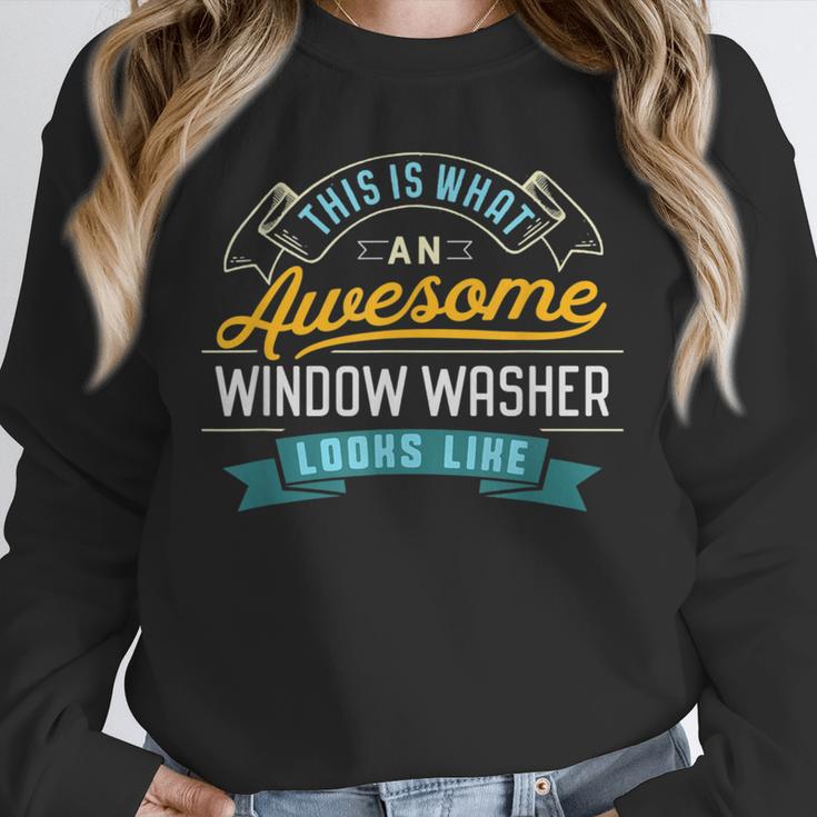 Window Washer Shirt Awesome Job Occupation Graduation Unisex Sweatshirt