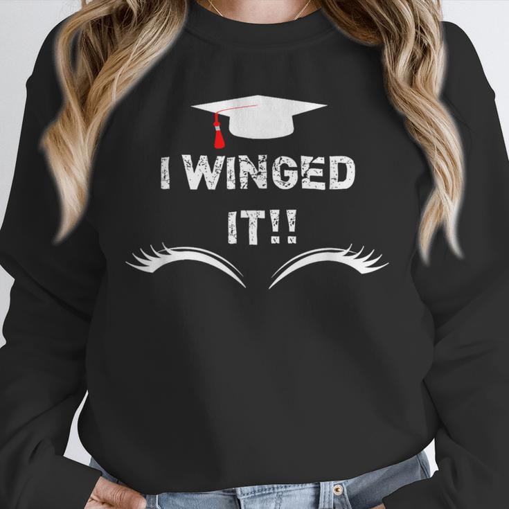 I Winged It Cosmetology Graduation Unisex Sweatshirt