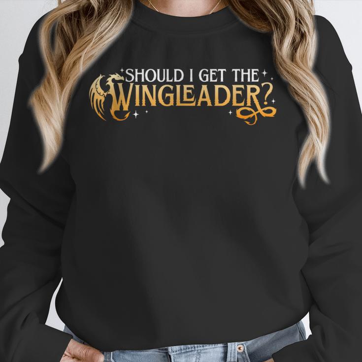 Should I Get The Wingleader Dragon Lover Book Lover Unisex Sweatshirt