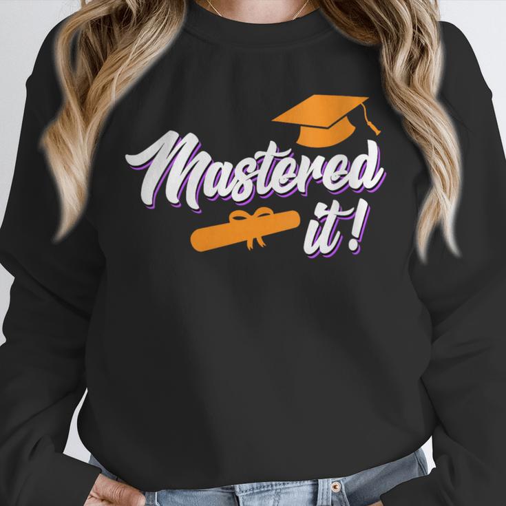 Women's Master Graduation 2026 Mastered It Master's Degree Unisex Sweatshirt