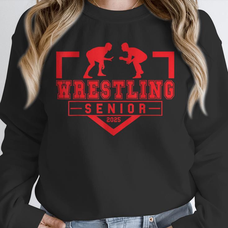 Wrestling Senior Night Wrestling Senior 2025 Graduation 11 Unisex Sweatshirt