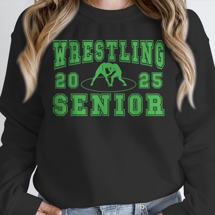 Wrestling Senior Night Wrestling Senior 2025 Graduation 32 Unisex Sweatshirt