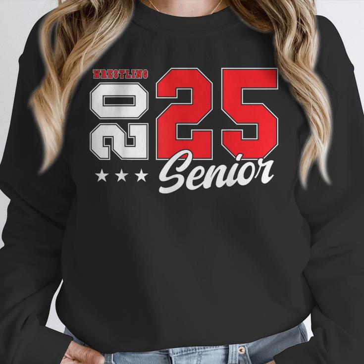 Wrestling Senior Night Wrestling Senior 2025 Graduation 75 Unisex Sweatshirt