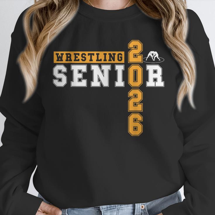 Wrestling Senior Night Wrestling Senior 2026 Graduation 27 Unisex Sweatshirt