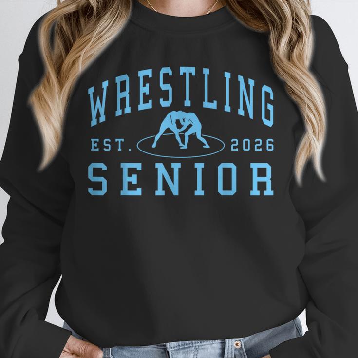 Wrestling Senior Night Wrestling Senior 2026 Graduation 70 Unisex Sweatshirt