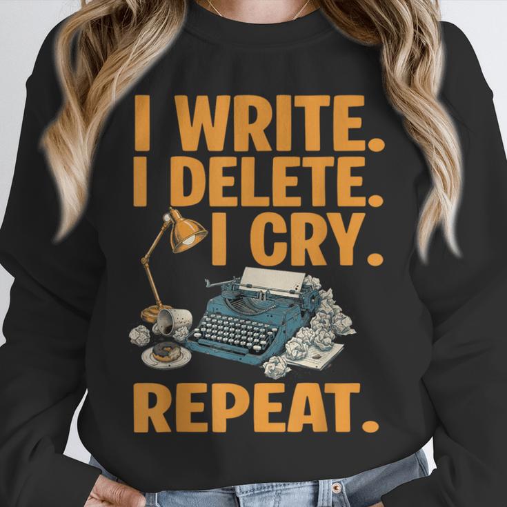 I Write Book Writer Author Book Writing Novelist Unisex Sweatshirt I Write Book Writer Author Book Writing Novelist Unisex Sweatshirt