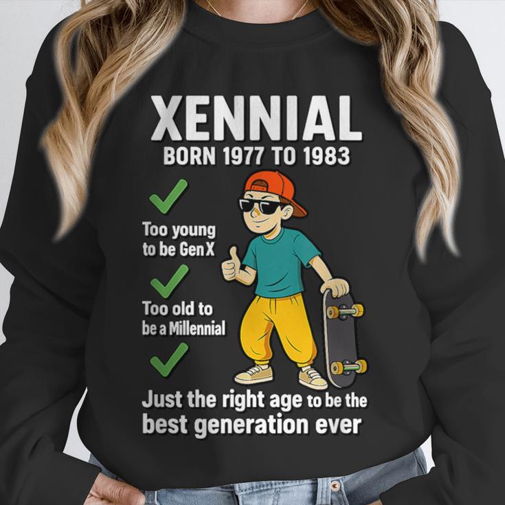Xennial Born 1977 To 1983 Nostalgia Unisex Sweatshirt