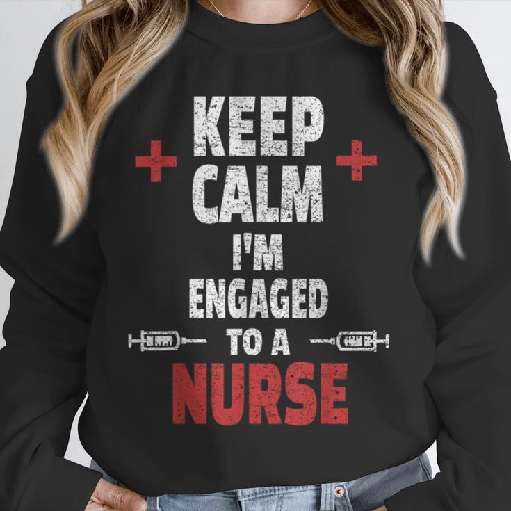Xmas Nurse Graduation Keep Calm I'm Almost A Nurse Unisex Sweatshirt