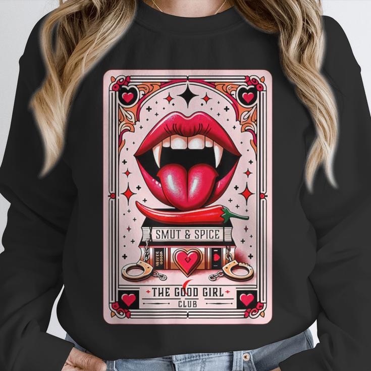 Yes Sir The Good-Girl The Good-Girl Tarot Card Smut Book Unisex Sweatshirt