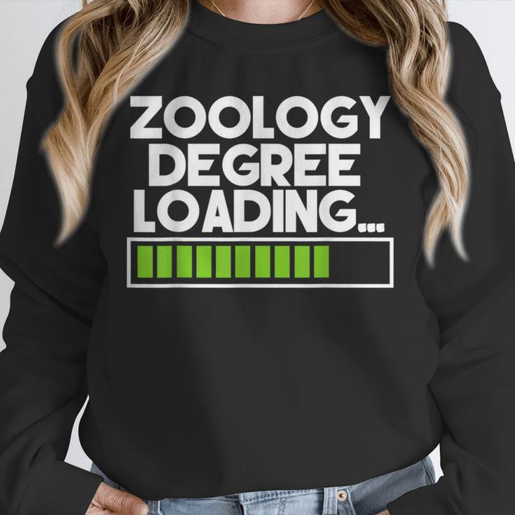 Zoology Degree Loading Zoologist Graduation Student Tee Unisex Sweatshirt