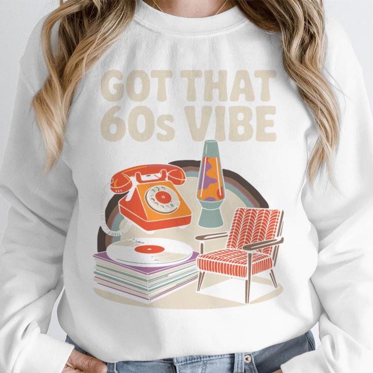 1960s 60s Reunion Nostalgia Memories Music School Grew Up Premium Tri-Blend Unisex Sweatshirt