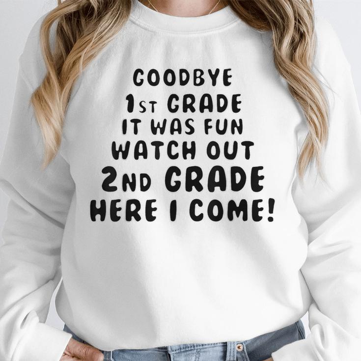 1st First Grade Graduation Tshirt Moving On To 2nd Grade Unisex Sweatshirt