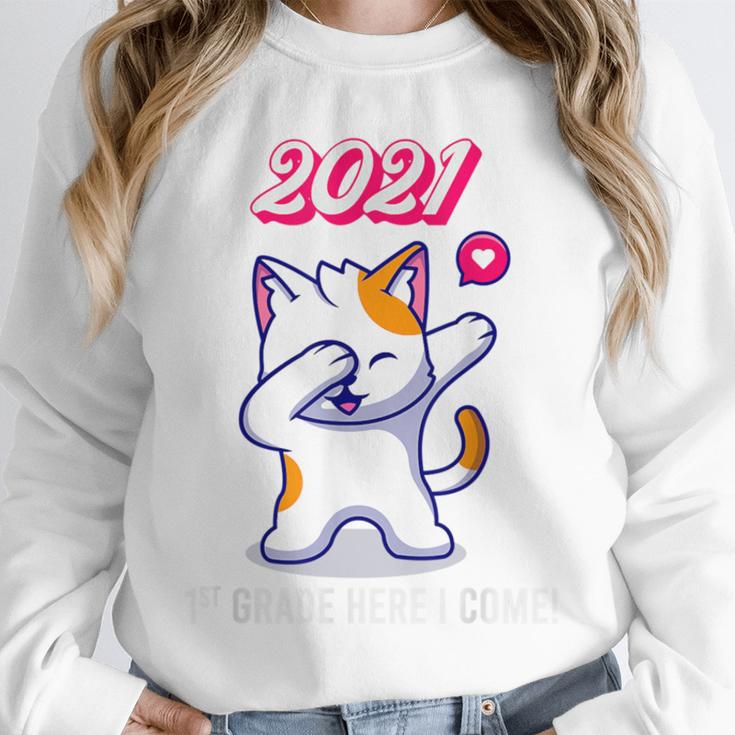 2021 Kindergarden Graduation Celebration Dapping Cat For Men Women Kids Unisex Sweatshirt