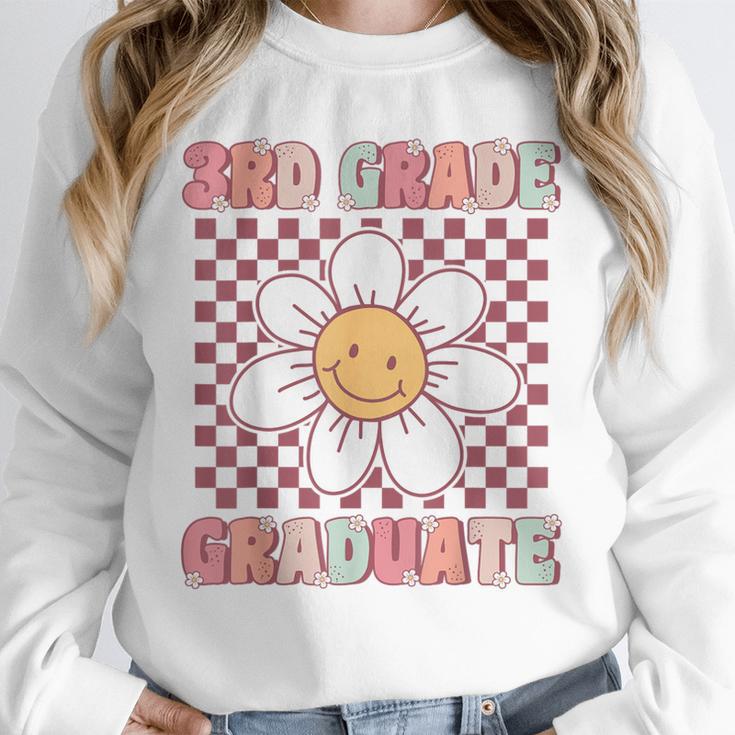 3rd Grade Graduation Cute Groovy Last Day Of Third Grade Unisex Sweatshirt