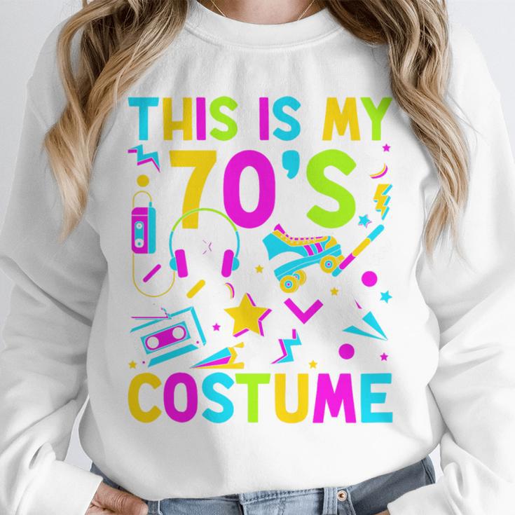 This Is My 70's Costume Nostalgia Mixtape Era 1970s Party Premium Tri-Blend Unisex Sweatshirt