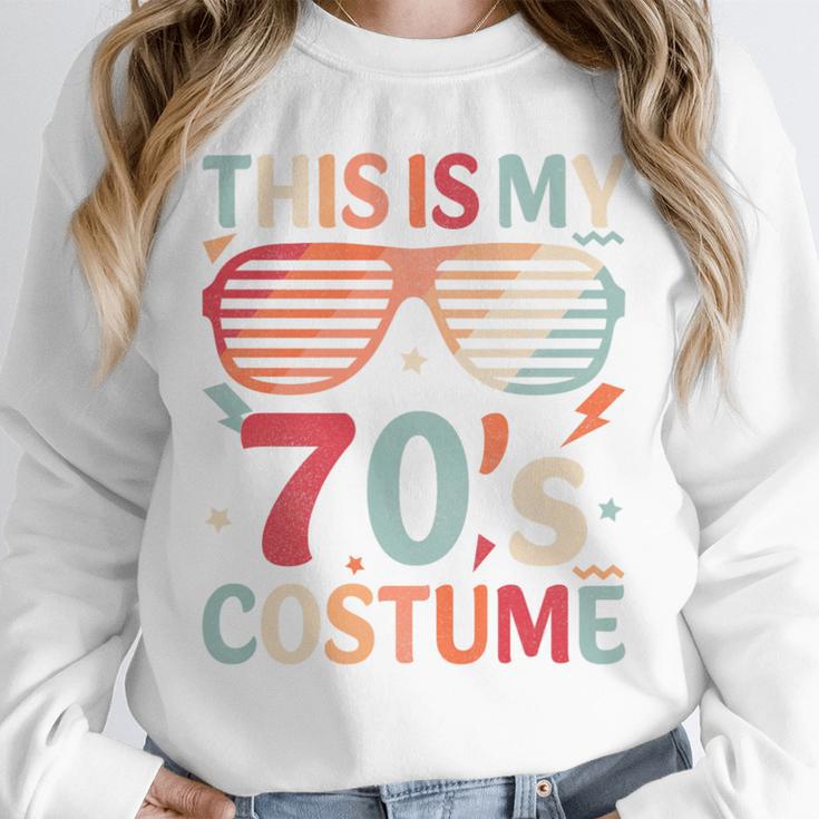 This Is My 70s Costume Vintage Style Nostalgia 1970s Retro Premium Tri-Blend Unisex Sweatshirt This Is My 70s Costume Vintage Style Nostalgia 1970s Retro Premium Tri-Blend Unisex Sweatshirt