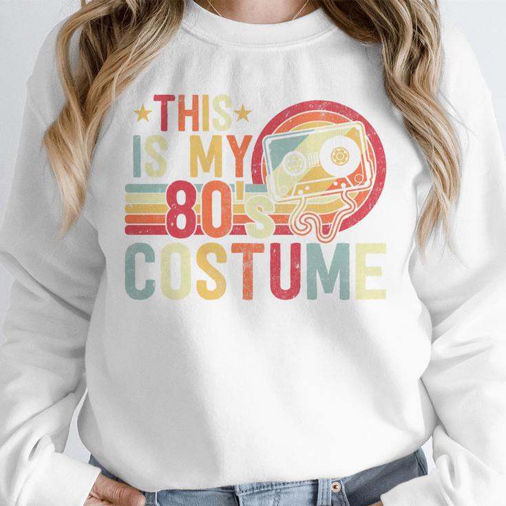 This Is My 80s Costume Vintage Style Nostalgia 1980s Retro Premium Tri-Blend Unisex Sweatshirt This Is My 80s Costume Vintage Style Nostalgia 1980s Retro Premium Tri-Blend Unisex Sweatshirt
