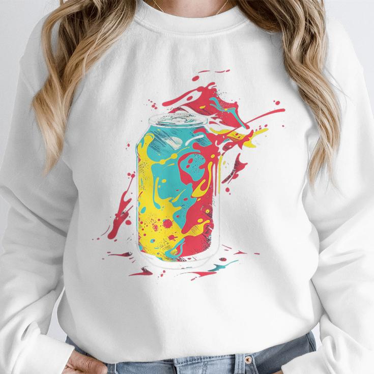 80s Nostalgia Soda Can Unisex Sweatshirt