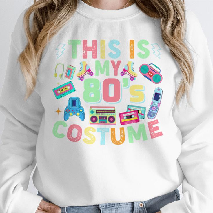 This Is My 90s Costume Mixtape Era Outfits Nostalgia 1990s Premium Tri-Blend Unisex Sweatshirt