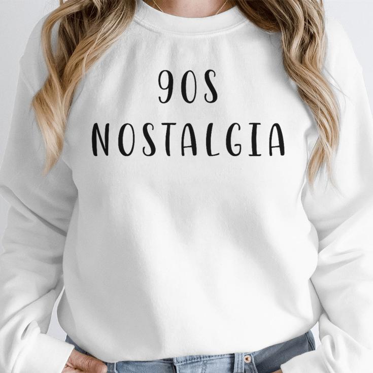 90s Nostalgia Nostalgic Statement Premium Tri-Blend Unisex Sweatshirt