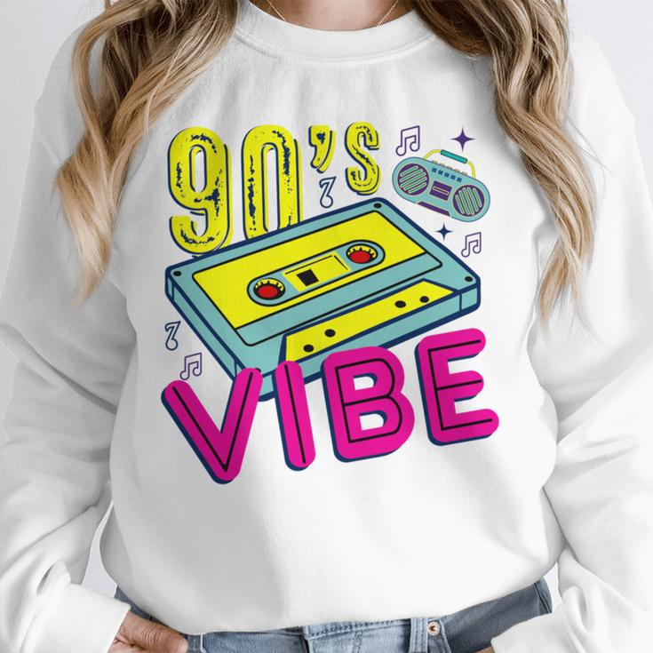 90's Vibe Retro Style Cassette Tape Nostalgia 1990s Party Unisex Sweatshirt 90's Vibe Retro Style Cassette Tape Nostalgia 1990s Party Unisex Sweatshirt