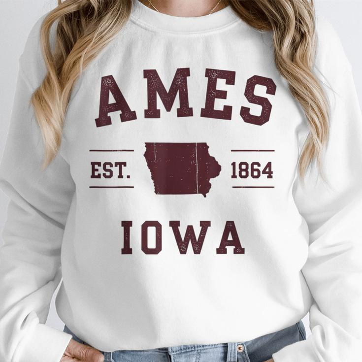 Ames Iowa Est 1864 Nostalgia Unisex Sweatshirt Ames Iowa Est 1864 Nostalgia Unisex Sweatshirt