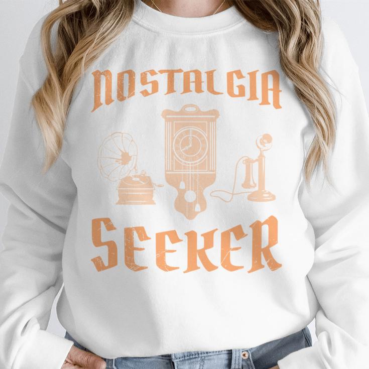Antique NOSTALGIA SEEKER Antique Collector Unisex Sweatshirt Antique NOSTALGIA SEEKER Antique Collector Unisex Sweatshirt