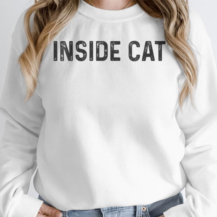 Antisocial Introvert Women Men Kids Inside Cat Unisex Sweatshirt Antisocial Introvert Women Men Kids Inside Cat Unisex Sweatshirt