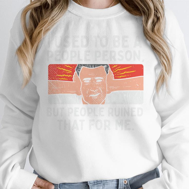 Antisocial Not A People Person Socially Selective Introvert Unisex Sweatshirt