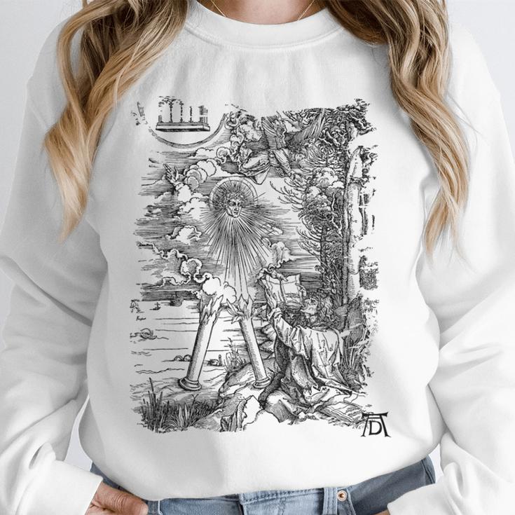 Apocalypse St John Devours The Book 1498 DüRer Angels Unisex Sweatshirt