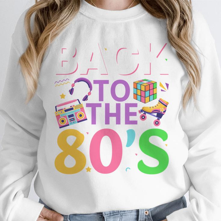 Back To The 80's Mixtape Era Nostalgia Retro 1980 80's Style Unisex Sweatshirt