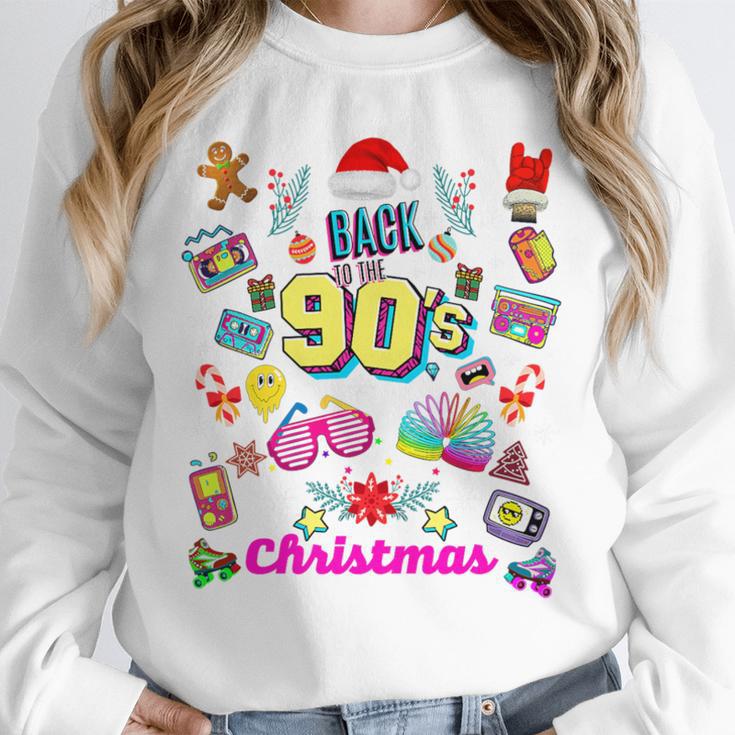 Back To 90's Christmas Nostalgia Quotes Graphic Premium Tri-Blend Unisex Sweatshirt Back To 90's Christmas Nostalgia Quotes Graphic Premium Tri-Blend Unisex Sweatshirt
