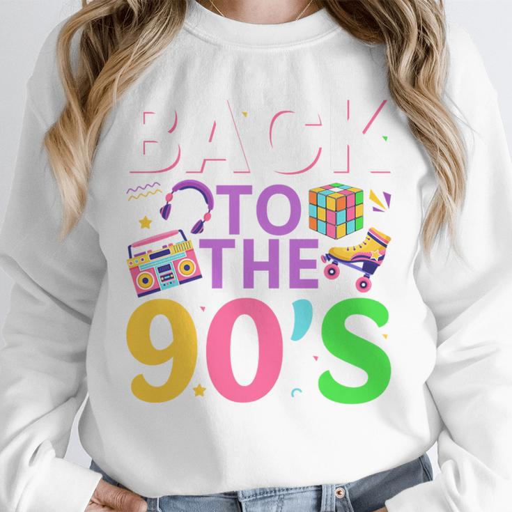 Back To The 90's Mixtape Era Nostalgia Retro 1990 90's Style Premium Tri-Blend Unisex Sweatshirt Back To The 90's Mixtape Era Nostalgia Retro 1990 90's Style Premium Tri-Blend Unisex Sweatshirt