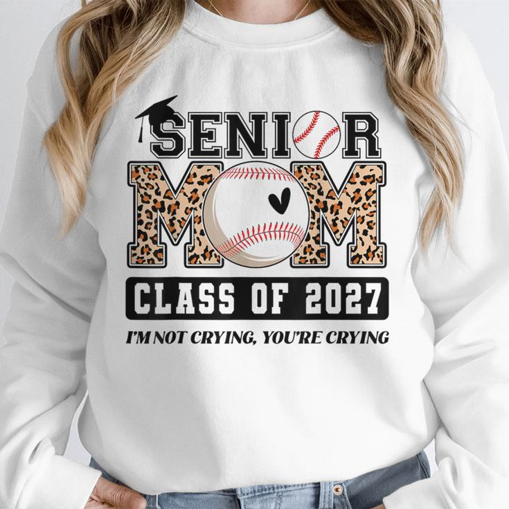Baseball Senior Class Of 2027 Senior 2027 Graduation Women Unisex Sweatshirt