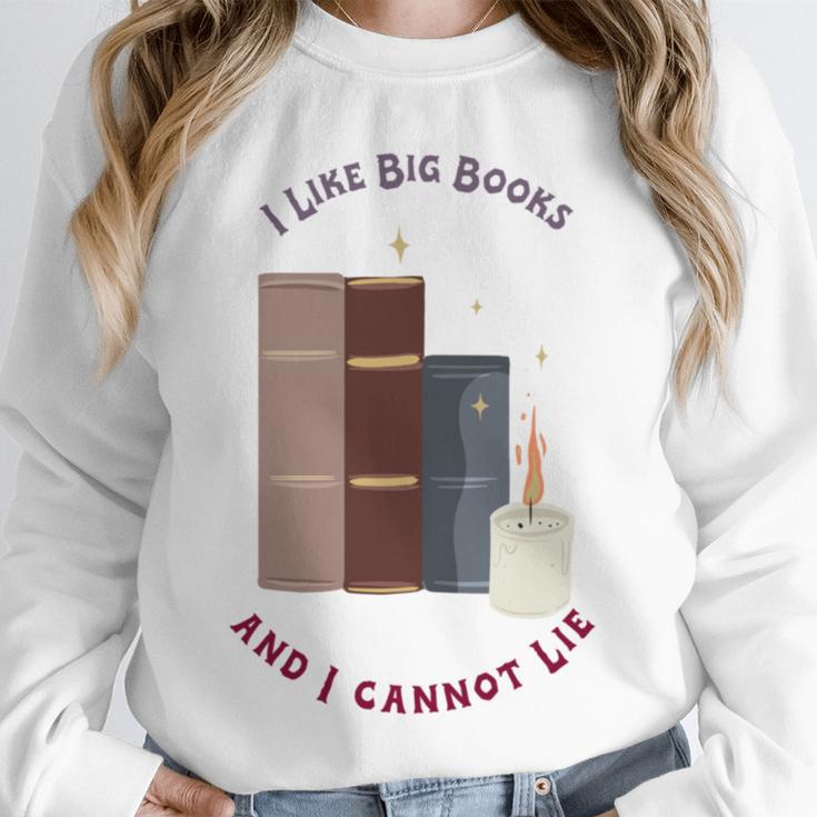I Like Big Books Bookworm Tee Unisex Sweatshirt