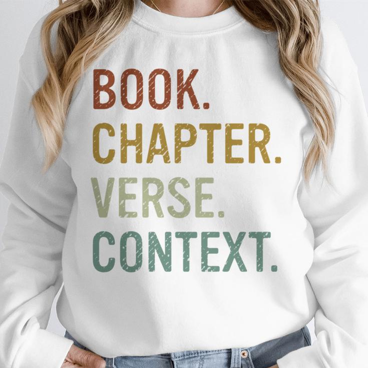 Book Chapter Verse Christian Bible Reformed Theology Unisex Sweatshirt Book Chapter Verse Christian Bible Reformed Theology Unisex Sweatshirt