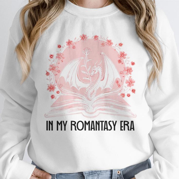 Book Dragon In My Fantasy Era Romantasy Bookish Books Lovers Unisex Sweatshirt Book Dragon In My Fantasy Era Romantasy Bookish Books Lovers Unisex Sweatshirt