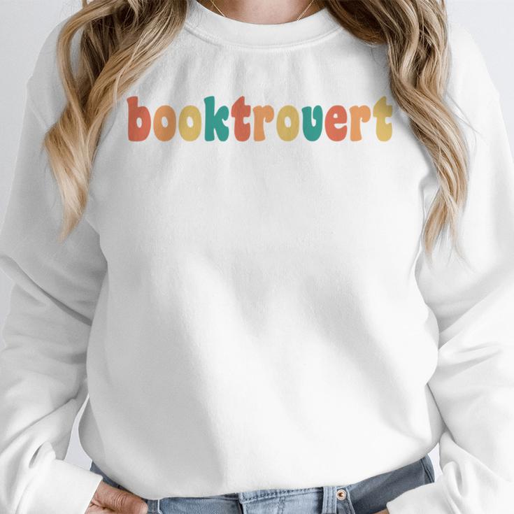 Book Lovers Introverted Bookworm Reading Booktrovert Unisex Sweatshirt Book Lovers Introverted Bookworm Reading Booktrovert Unisex Sweatshirt