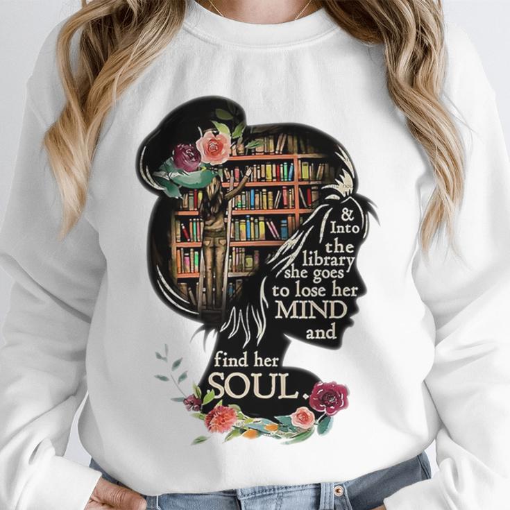 Book Reading Bookworm Book Lover Women Kids Girls Librarian Unisex Sweatshirt