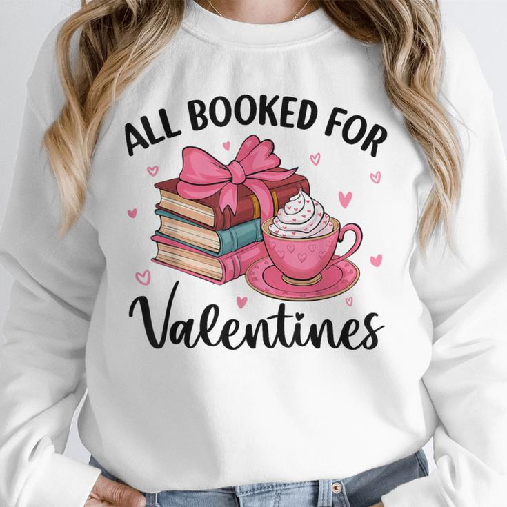 All Booked For Valentine Teacher Valentines Day Book Lover Unisex Sweatshirt All Booked For Valentine Teacher Valentines Day Book Lover Unisex Sweatshirt