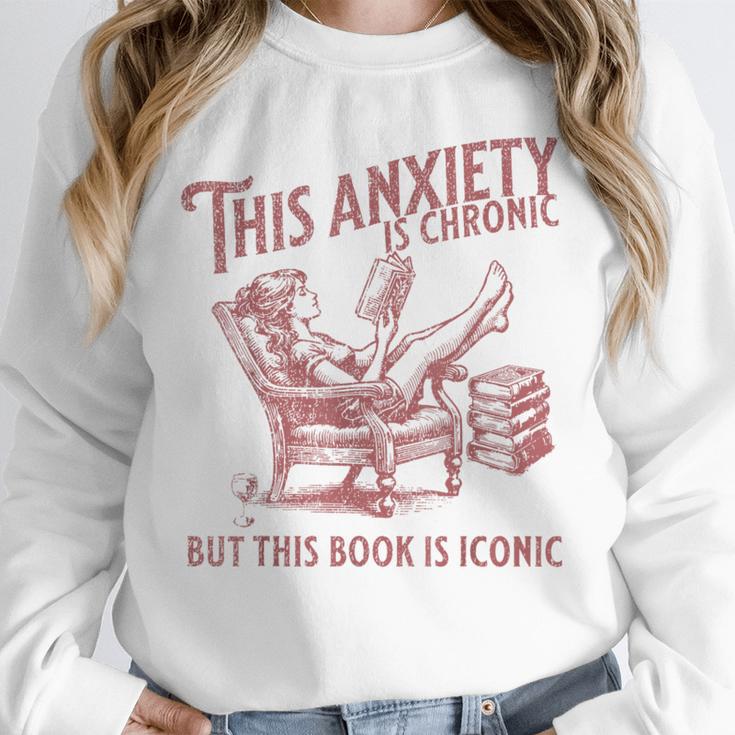 Bookish Graphic For Book Lover Reader Girl Women Unisex Sweatshirt