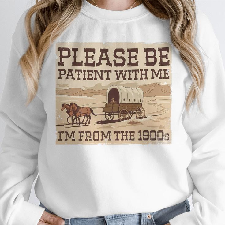 Boomer Millennial Please Be Patient I'm From The 1900s Premium Unisex Sweatshirt Boomer Millennial Please Be Patient I'm From The 1900s Premium Unisex Sweatshirt