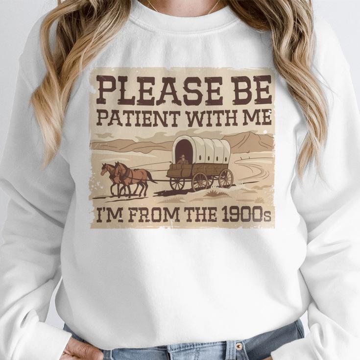 Boomer Millennial Please Be Patient I'm From The 1900s Unisex Sweatshirt Boomer Millennial Please Be Patient I'm From The 1900s Unisex Sweatshirt